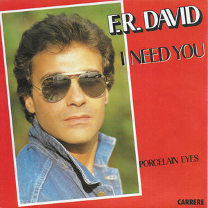 F.R. David - I need you