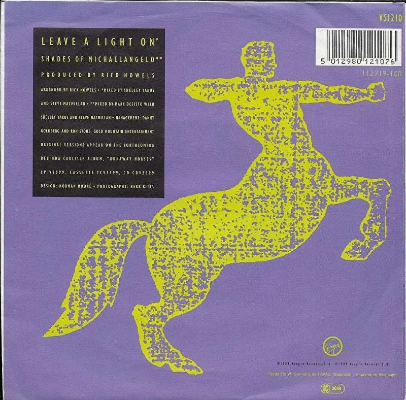 Belinda Carlisle - Leave a light on