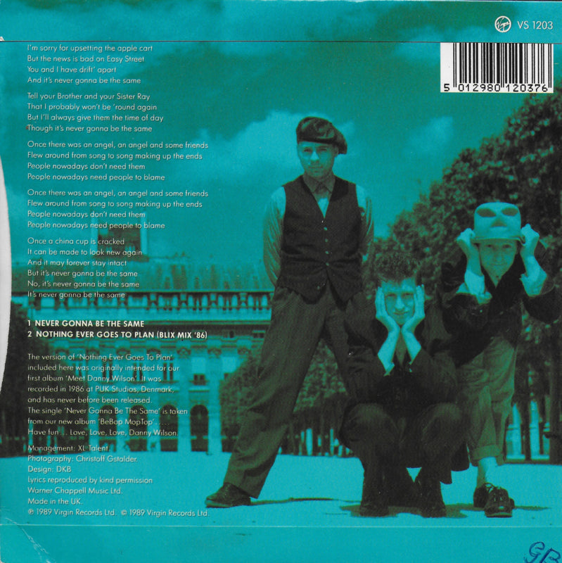 Danny Wilson - Never gonna be the same