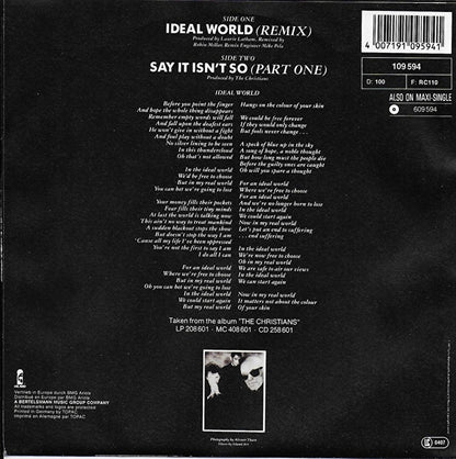 Christians - Ideal world (remix)
