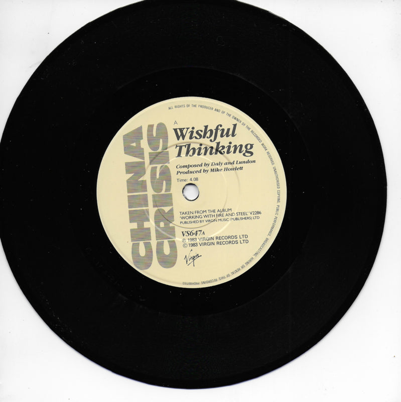 China Crisis - Wishful thinking (Engelse uitgave)