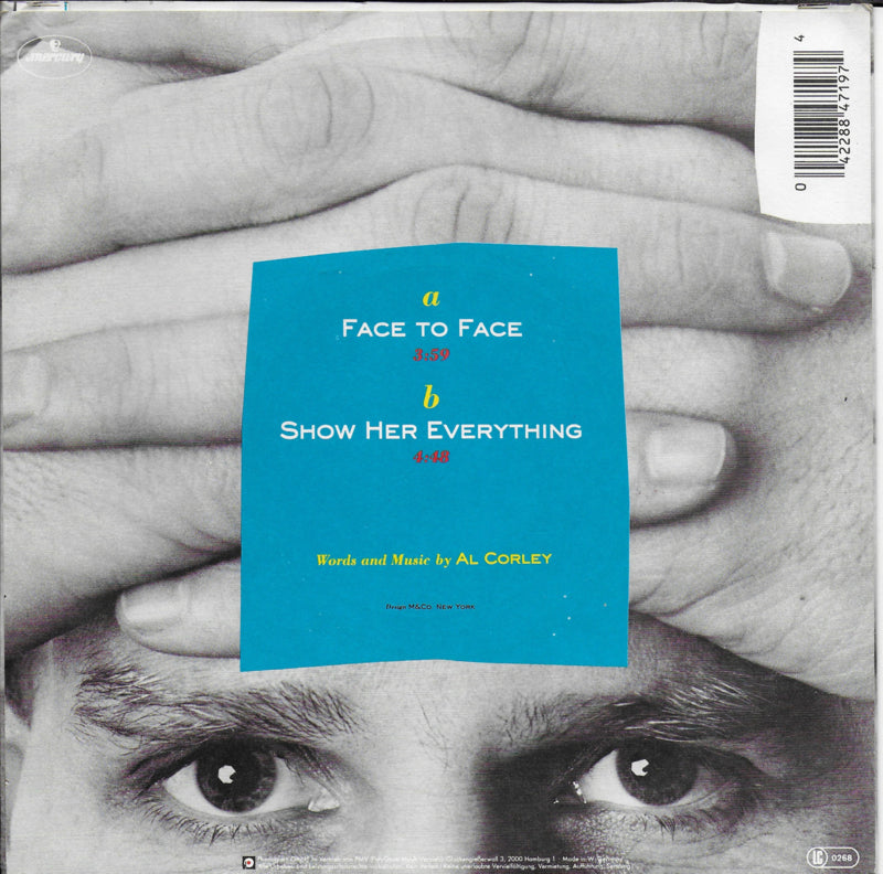 Al Corley - Face to face