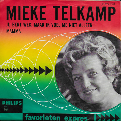 Mieke Telkamp - Jij bent weg, maar ik voel me niet alleen