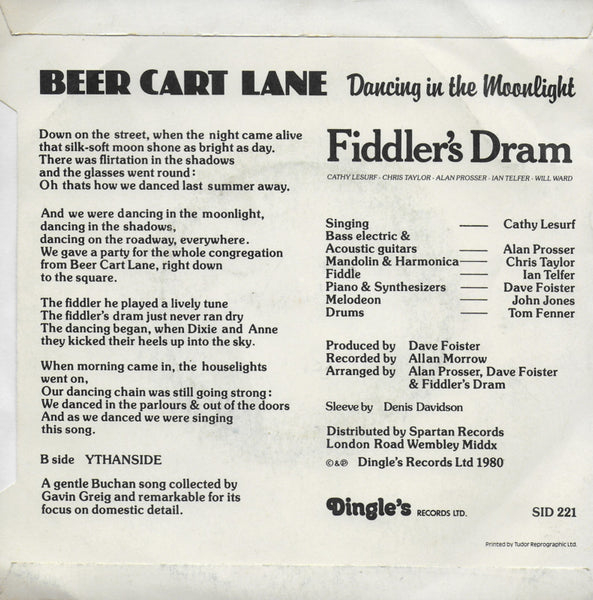 Fiddler's Dram - Beercart lane