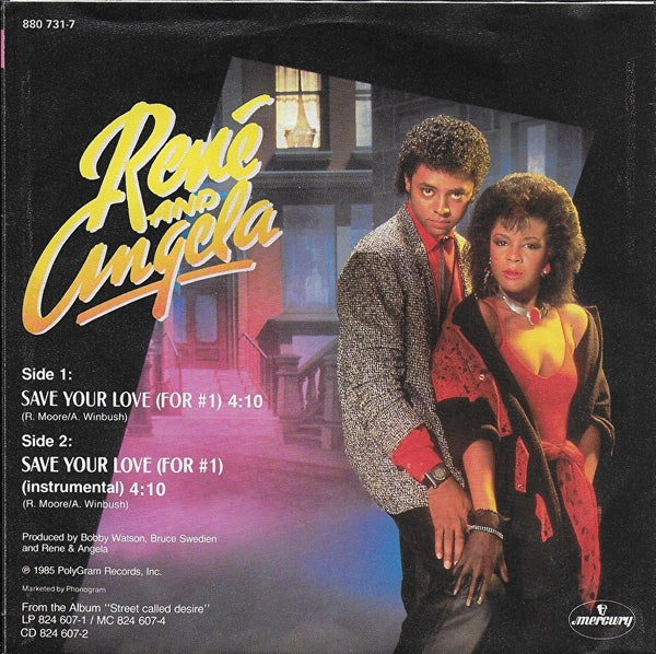 Rene and Angela - Save your love (for #1)