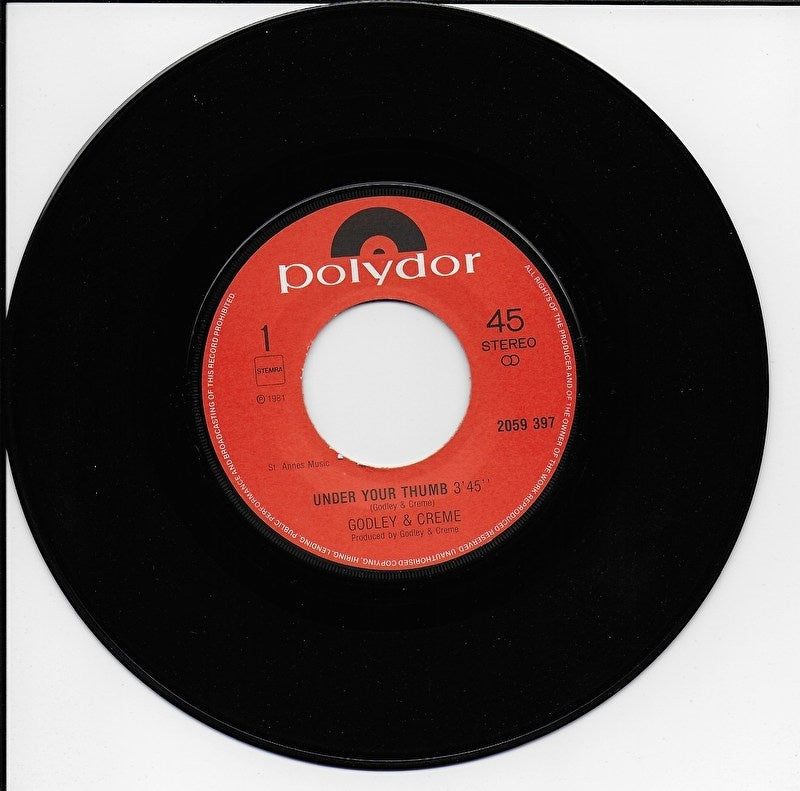 Godley & Creme - Under your thumb