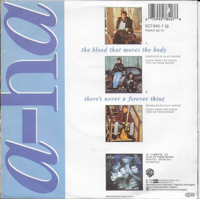 A-ha - The blood that moves the body