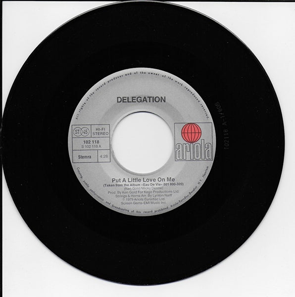 Delegation - Put a little love on me