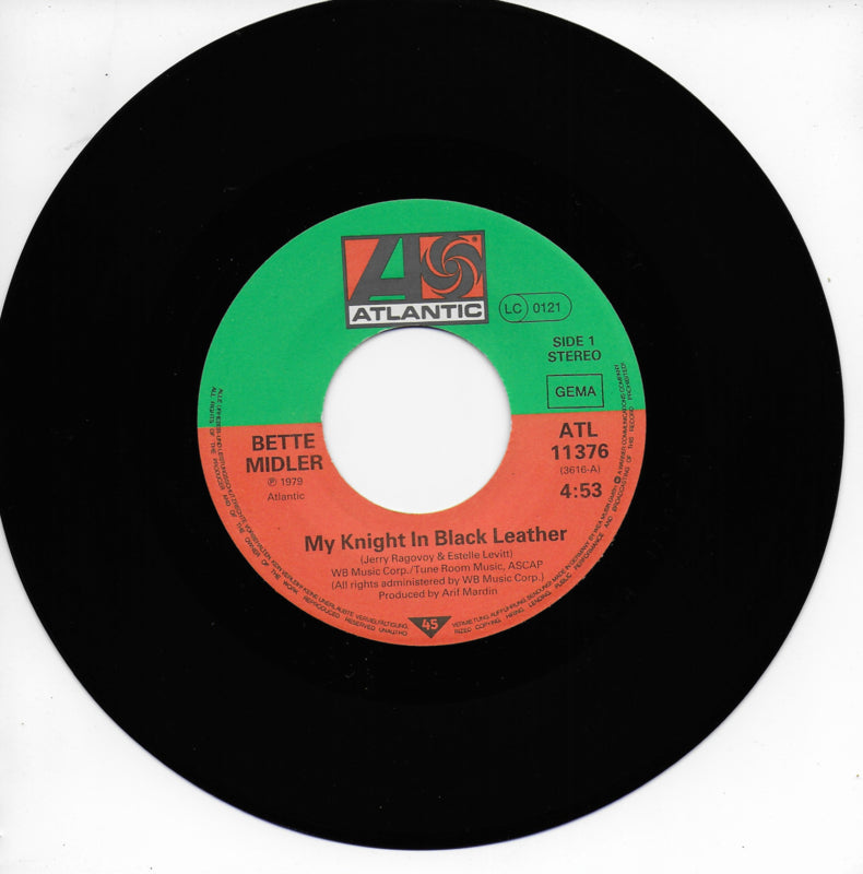 Bette Midler - My knight in black leather (Duitse uitgave)