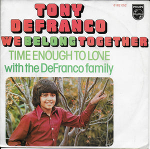 Tony DeFranco with the DeFranco family - We belong together