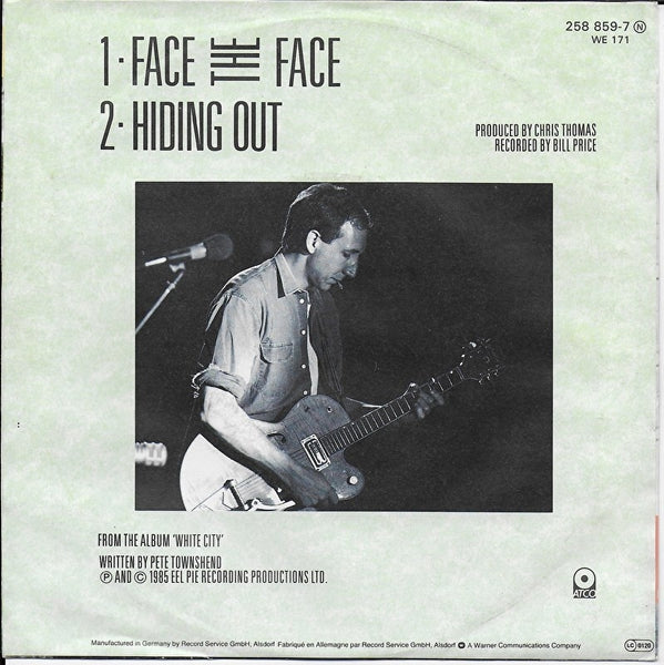 Pete Townshend - Face the face