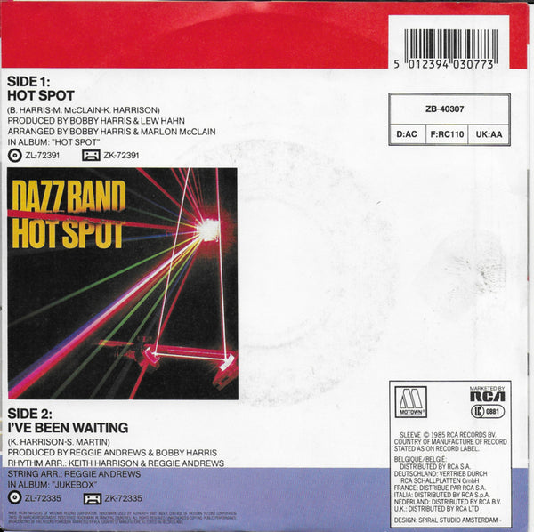 Dazz Band - Hot spot