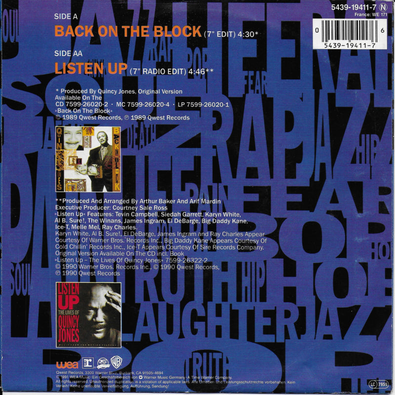 Quincy Jones - Back on the block