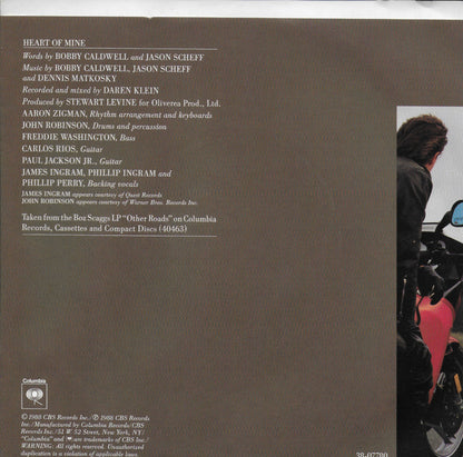 Boz Scaggs - Heart of mine (Amerikaanse uitgave)