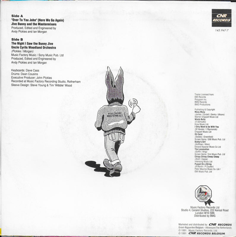 Jive Bunny and the Mastermixers - Over to you John (here we go again)