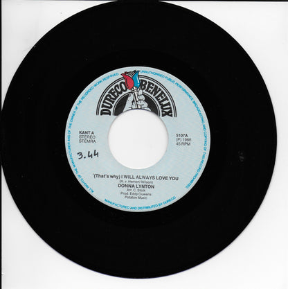Donna Lynton - (that's why) I will always love you