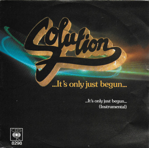 Solution - It's only just begun