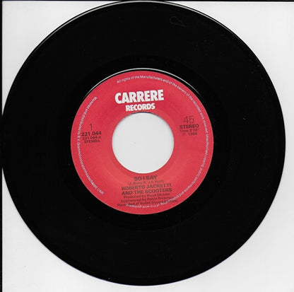 Roberto Jacketti and the Scooters - So i say