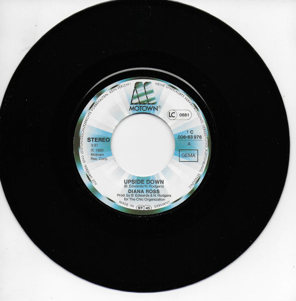 Diana Ross - Upside down (Duitse uitgave)