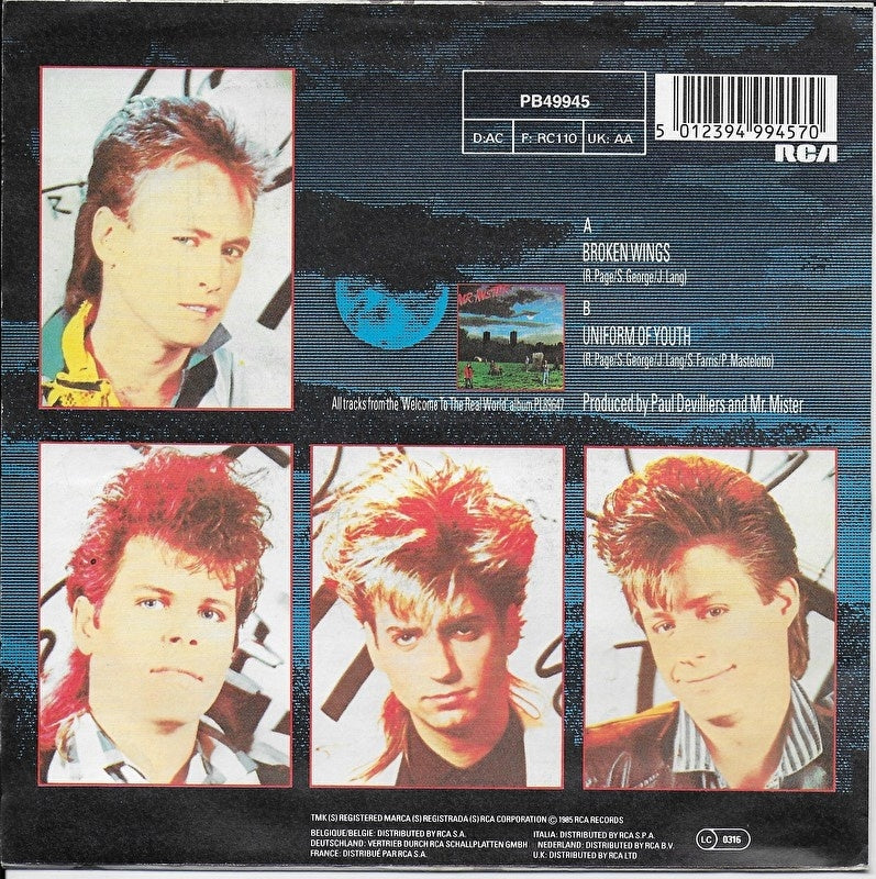 Mr. Mister - Broken wings