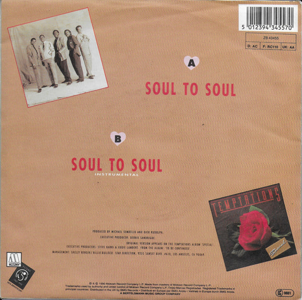 Temptations - Soul to soul