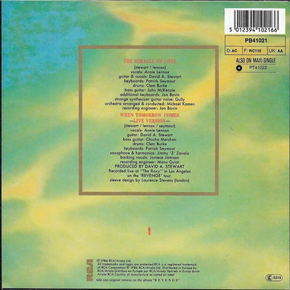 Eurythmics - The miracle of love