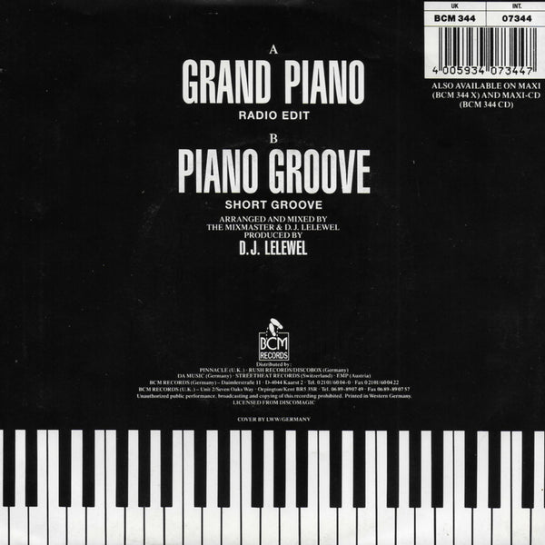 Mixmaster - Grand piano (Engelse uitgave)