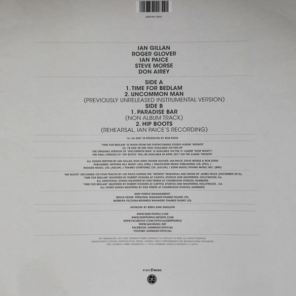 Deep Purple - Time for bedlam (10" vinyl)