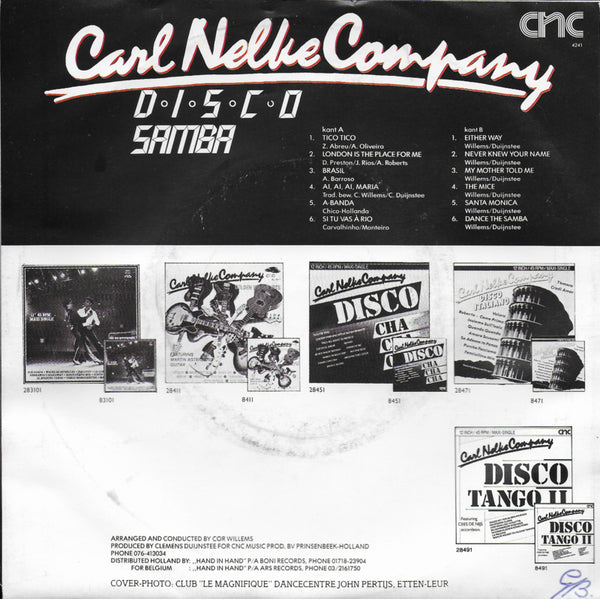 Carl Nelke Company - Disco samba