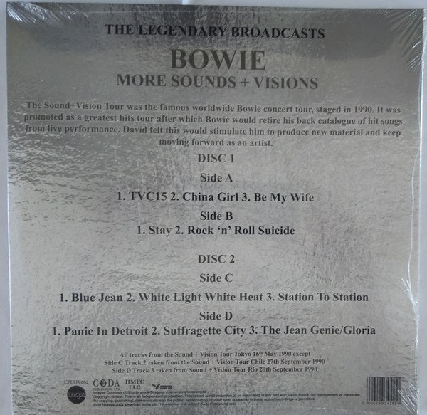 David Bowie - More Sounds + Visions (Limited 10" dubbel vinyl)