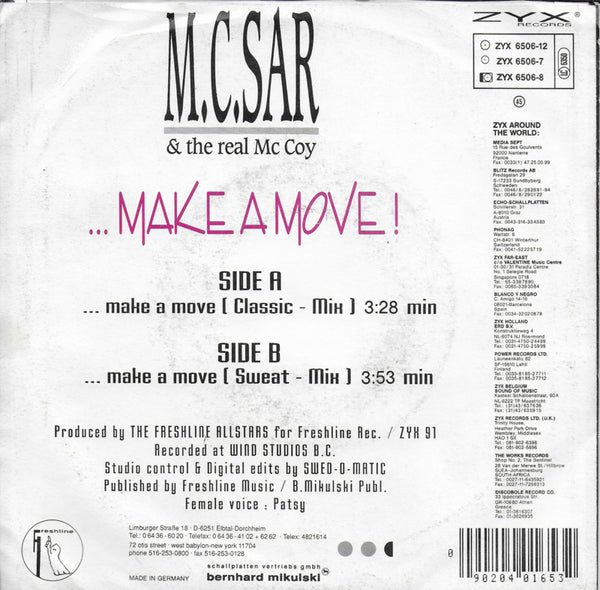 M.C. Sar & the real Mc Coy - Make a move!