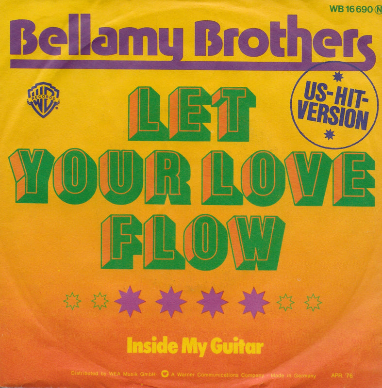 Bellamy Brothers - Let your love flow (Duitse uitgave)