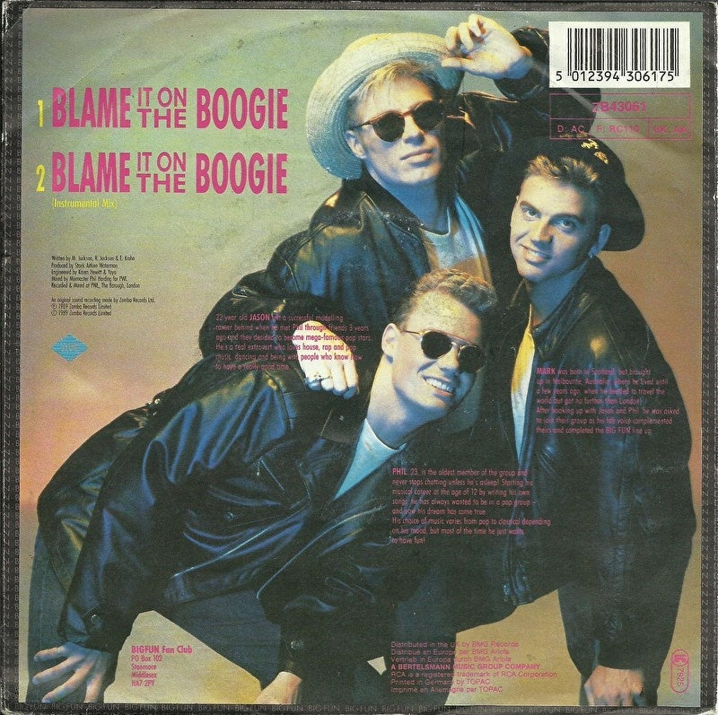 Big Fun - Blame it on the boogie
