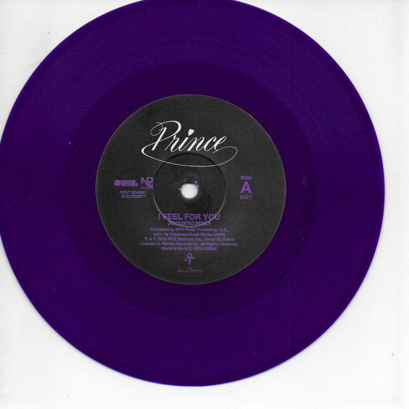 I feel for you vinyl single released by deals the Prince Estate