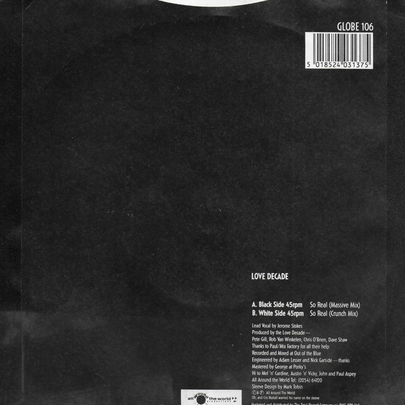 Love Decade - So real (Engelse uitgave)