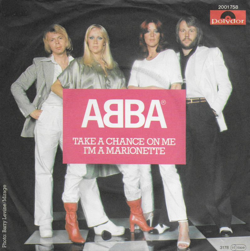 Abba - Take a chance on me (Duitse uitgave)