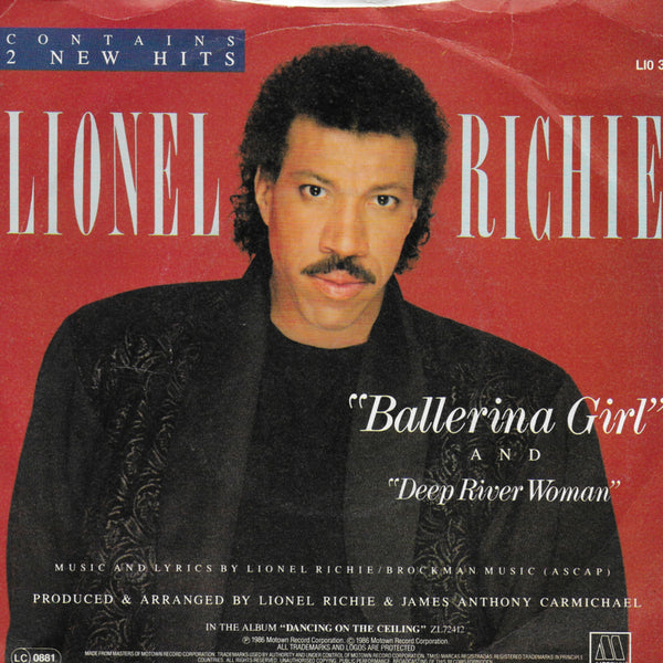 Lionel Richie - Ballerina girl (Engelse uitgave)