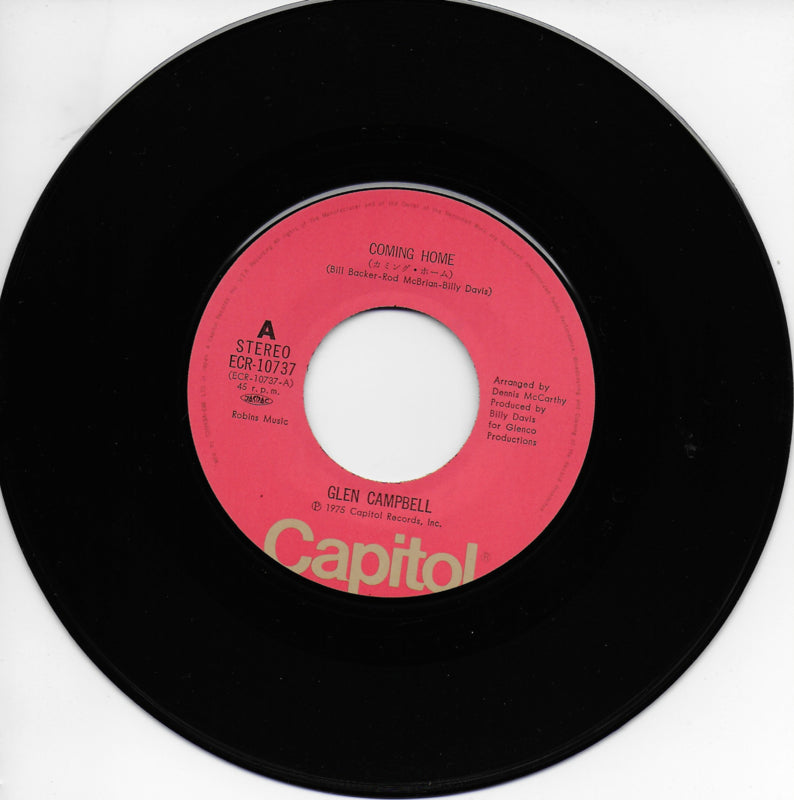 Glen Campbell - Coming home (Japanse uitgave)