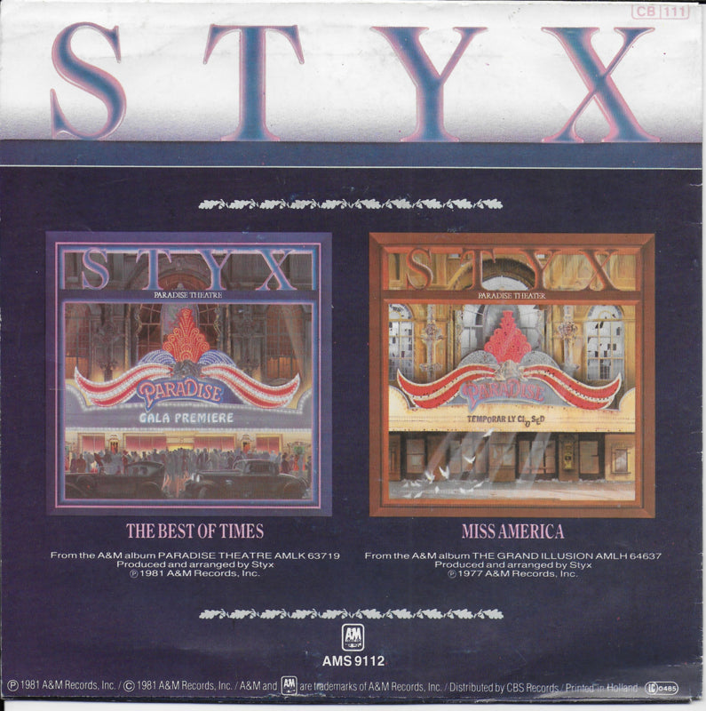 Styx - The best of times