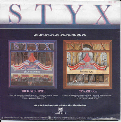 Styx - The best of times