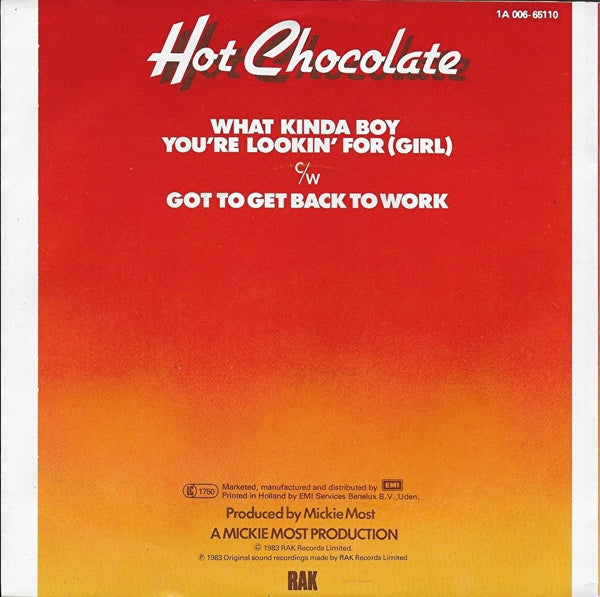 Hot Chocolate - What kinda boy you're lookin' for (girl)