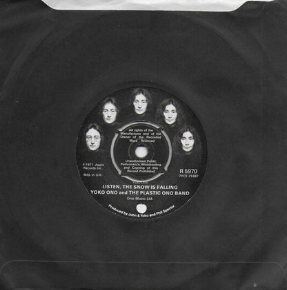 John Lennon & Yoko Ono - Happy X-mas (war is over) (Engelse uitgave)