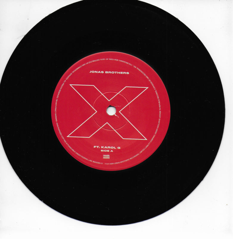 Jonas Brothers ft. Karol G - X (Amerikaanse uitgave, limited edition)
