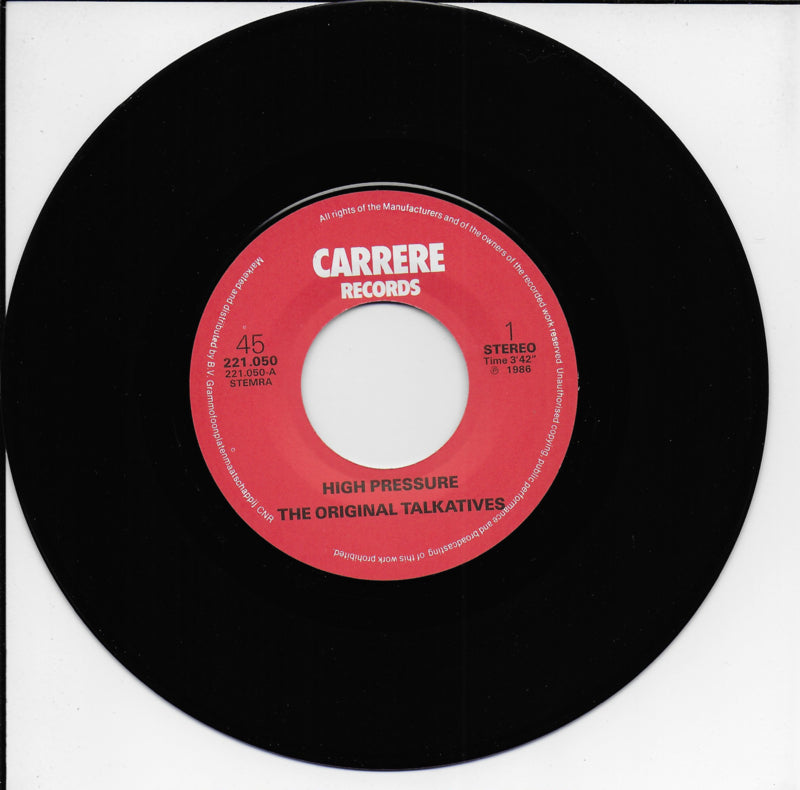 Original Talkatives - High pressure