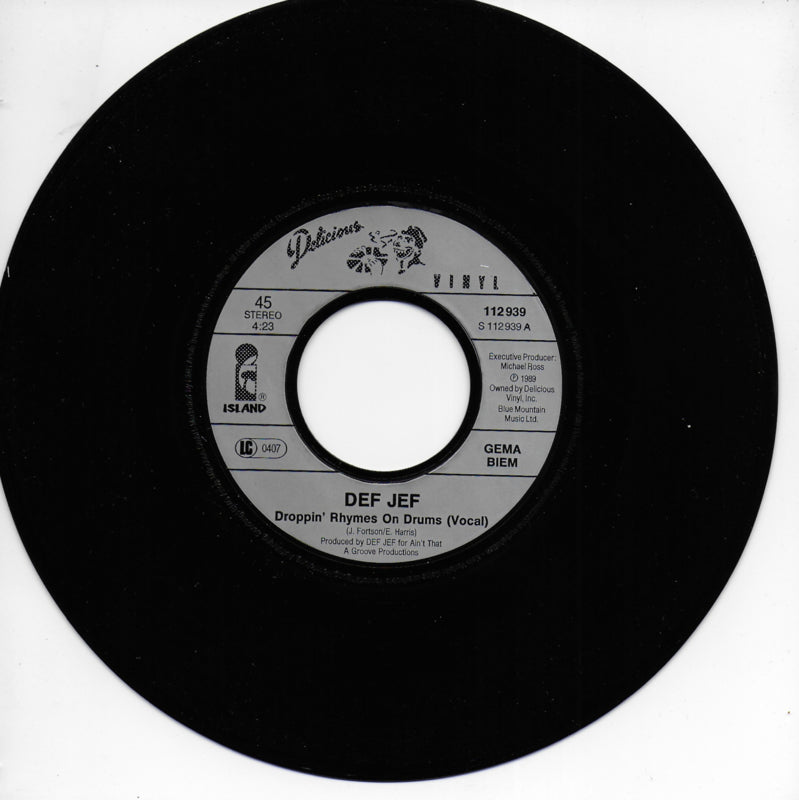 Def Jef feat. Etta James - Droppin' rhymes on drums