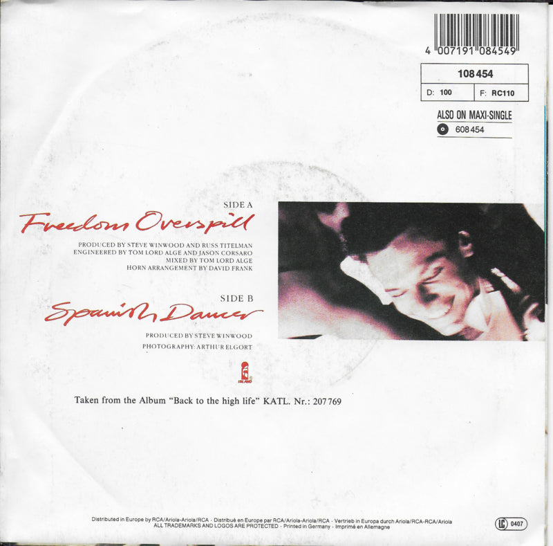 Steve Winwood - Freedom overspill