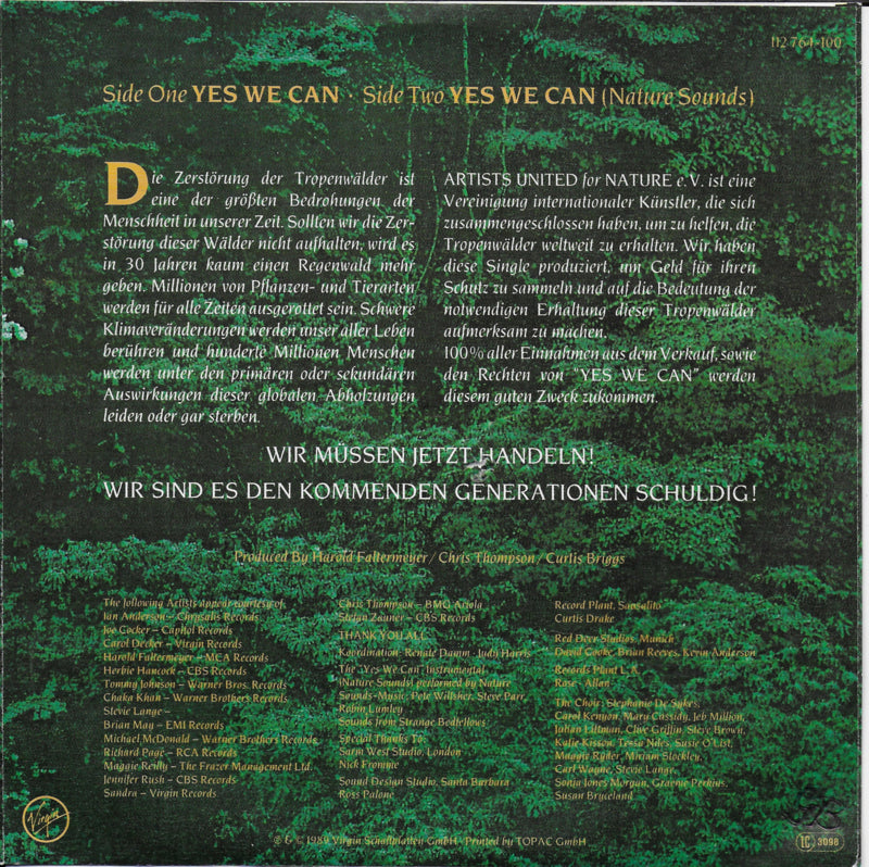 Artists United For Nature - Yes we can