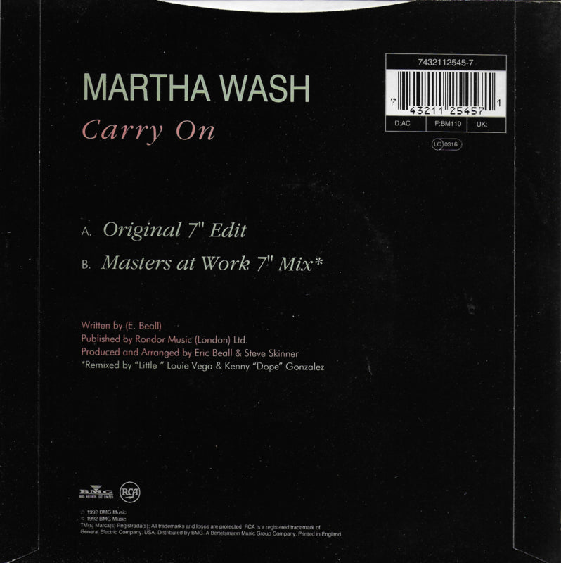 Martha Wash - Carry on