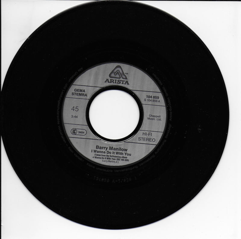 Barry Manilow - I wanna do it with you