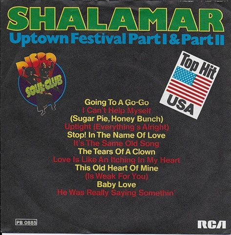 Shalamar - Uptown festival (part 1)